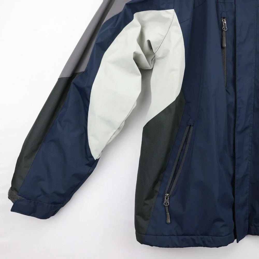 Free Country‎ Lined Fleece Collared Windbreaker Men Jacket Size XL Multicolor